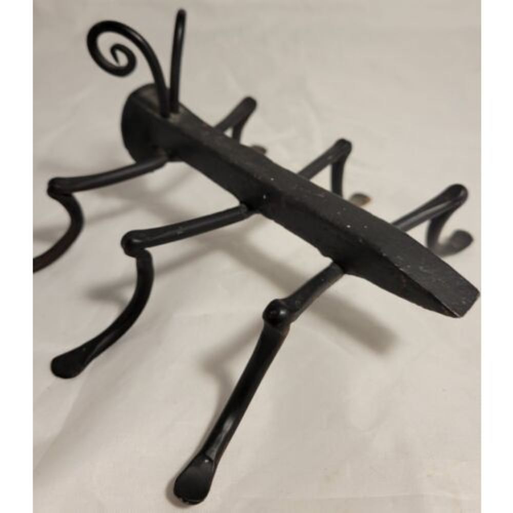 Vintage Railroad Spike Ant Metal Art Sculpture Decor